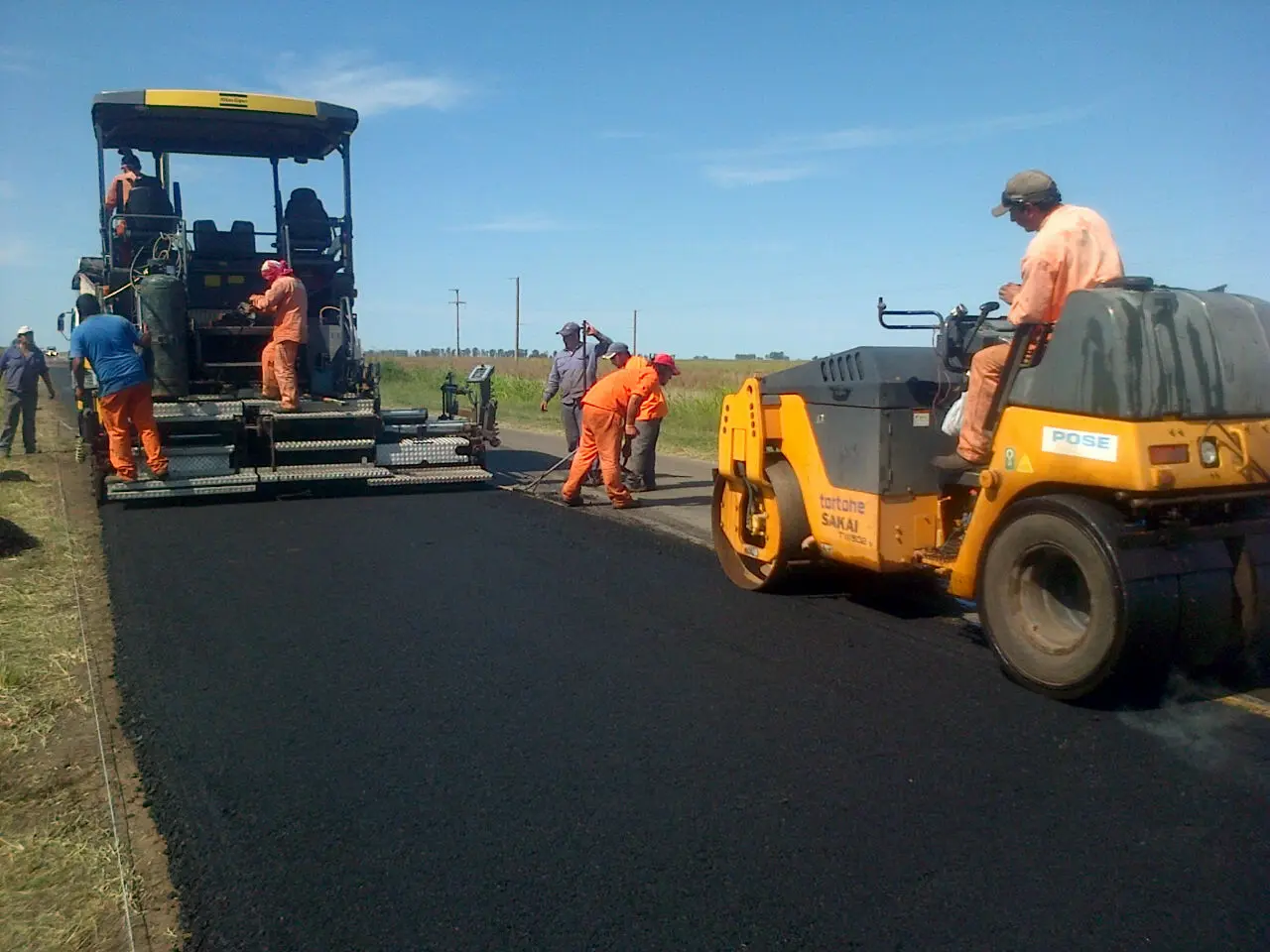 Obras de rehabilitación de calzada en las rutas provinciales 50 y 68