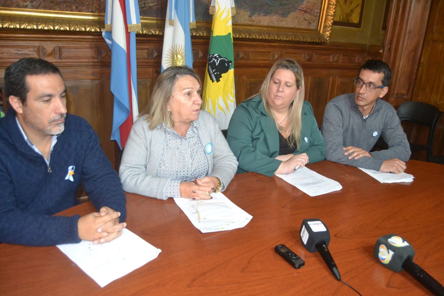 Conferencia de Prensa en la Municipalidad