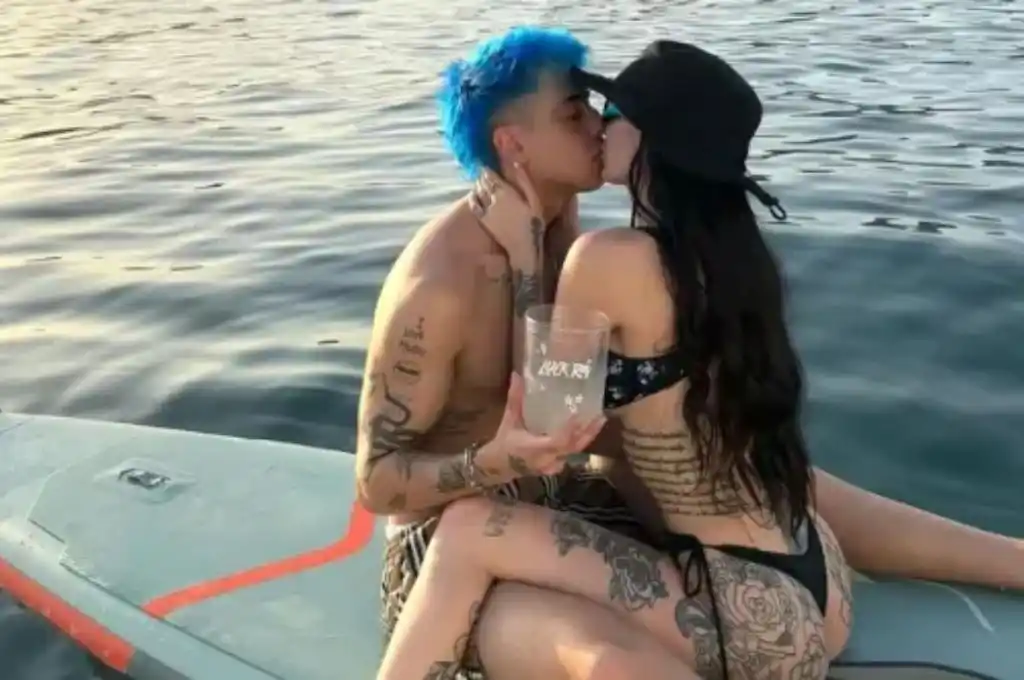 Luck Ra junto a La Joaqui