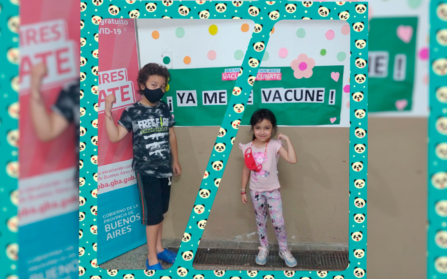 ¡Joaquín y Agostina ya tienen su segunda dosis!