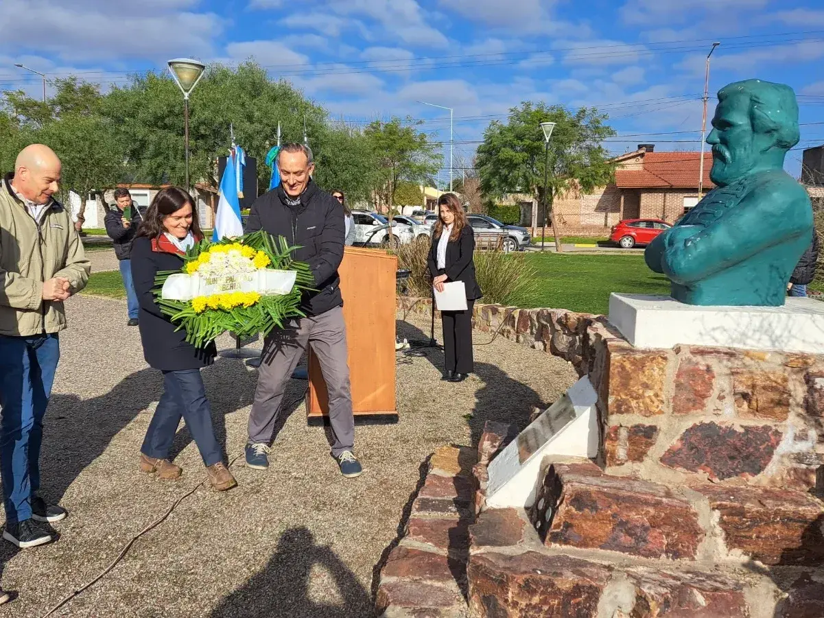 Acto. Contó con la presencia del intendente Pablo Barrena