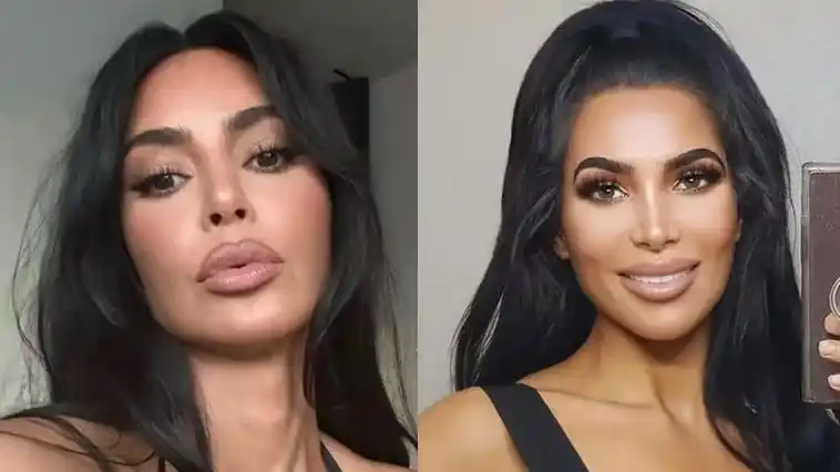 DOBLE KIM KARDASHIAN - 1
