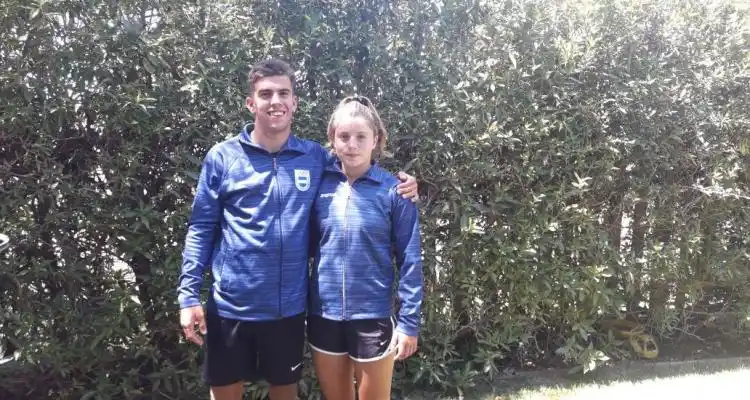Valentín Rossi y Rebeca D’Estefano concentran para Buenos Aires 2018