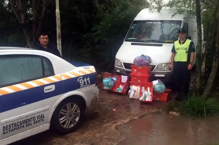 Recuperan cargamento de medicamentos valuados en 200 mil pesos en Malvinas Argentinas