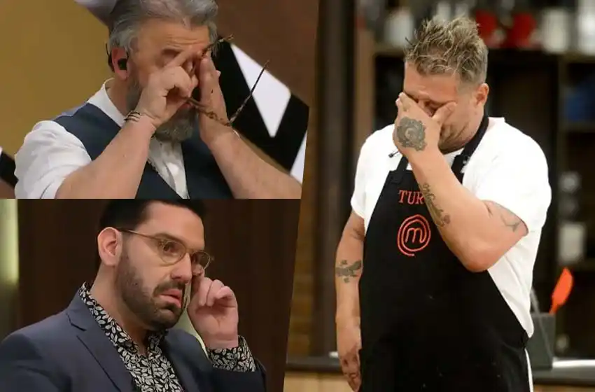 Se fue el Turco García de Masterchef: la frase que hizo llorar al jurado y a sus compañeros