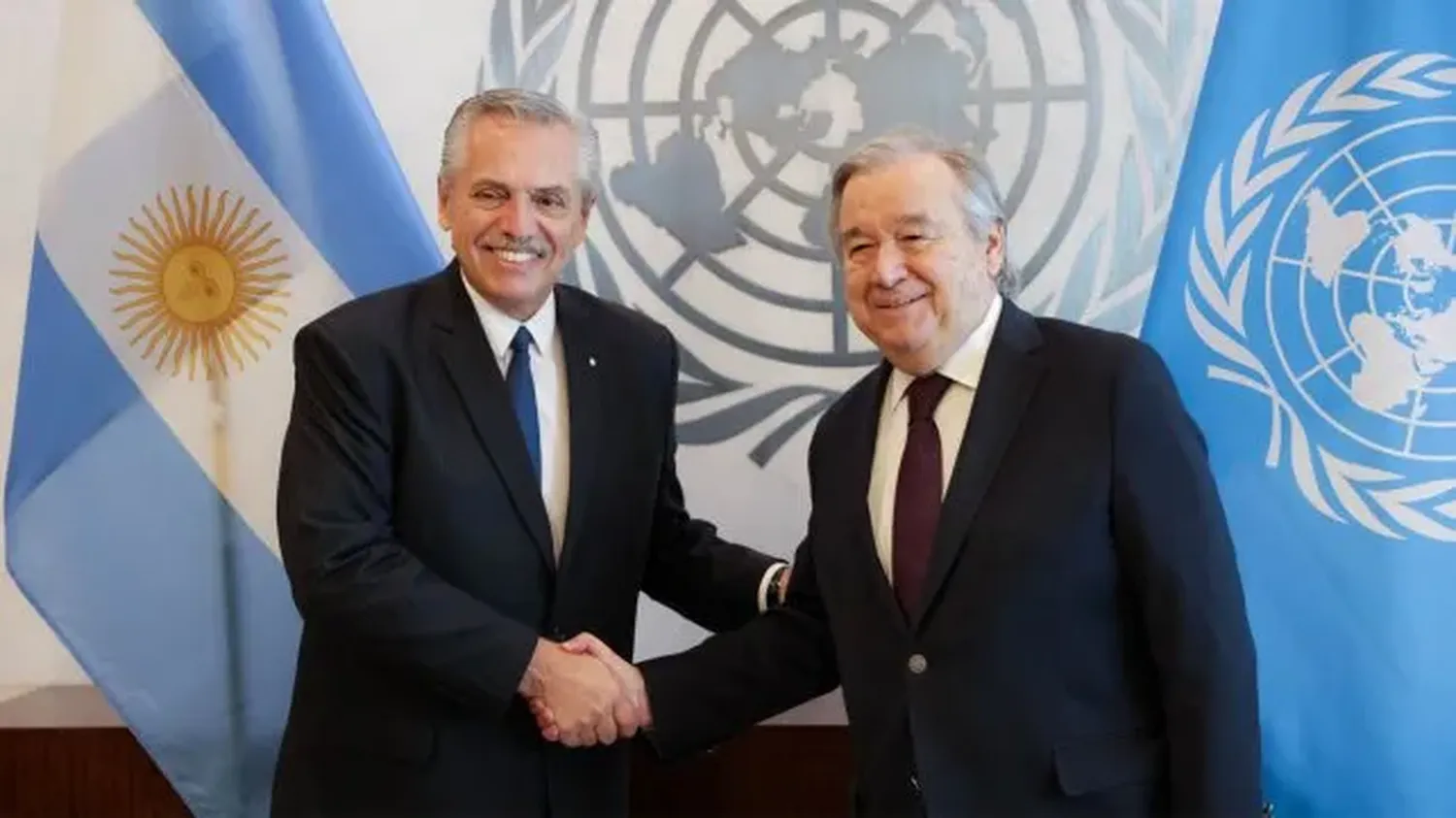 Alberto Fernández lo solicitó en su encuentro con el secretario General de la ONU, António Guterres