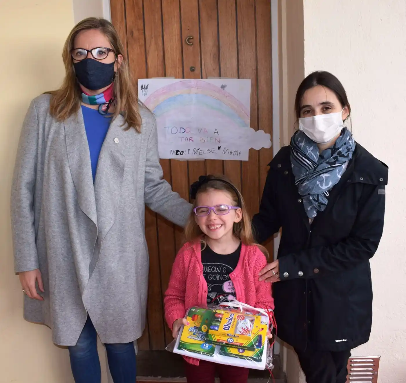 Entregan premios a chicos que  participaron de un concurso