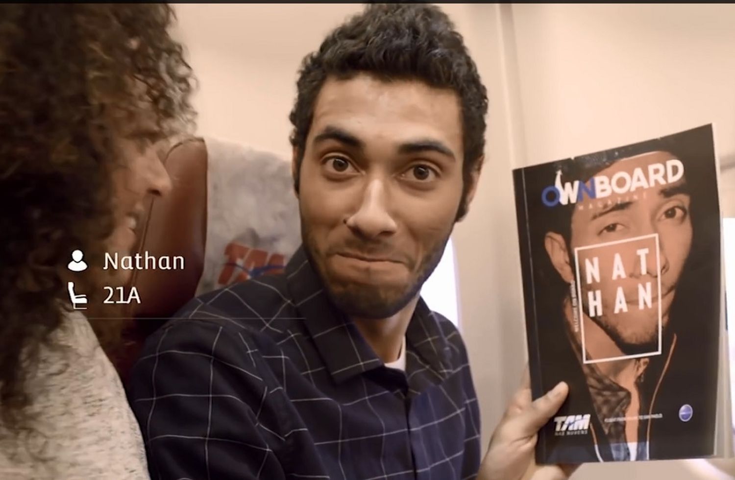 TAM creó revistas de a bordo personalizadas