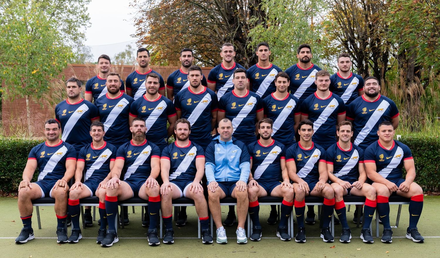 Los 23 argentinos que saldrán a la cancha para enfrentar a Inglaterra.