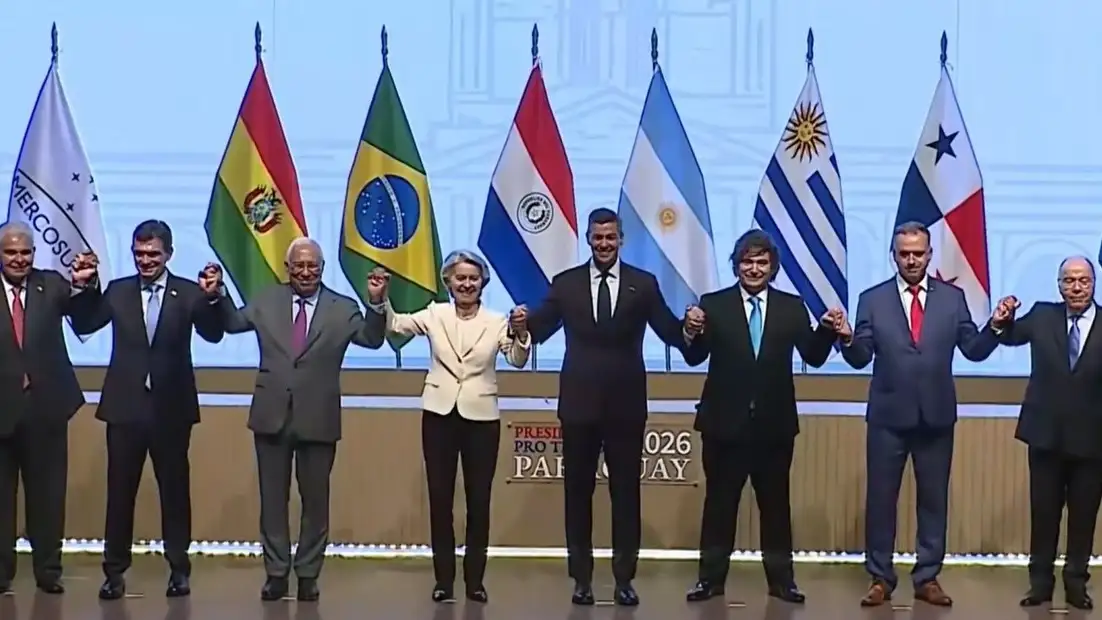 El Mercosur y la Unión Europea sellaron un histórico acuerdo en Paraguay