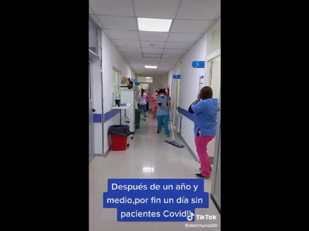 En un hospital bonaerense celebraron con un baile no tener internados por covid 