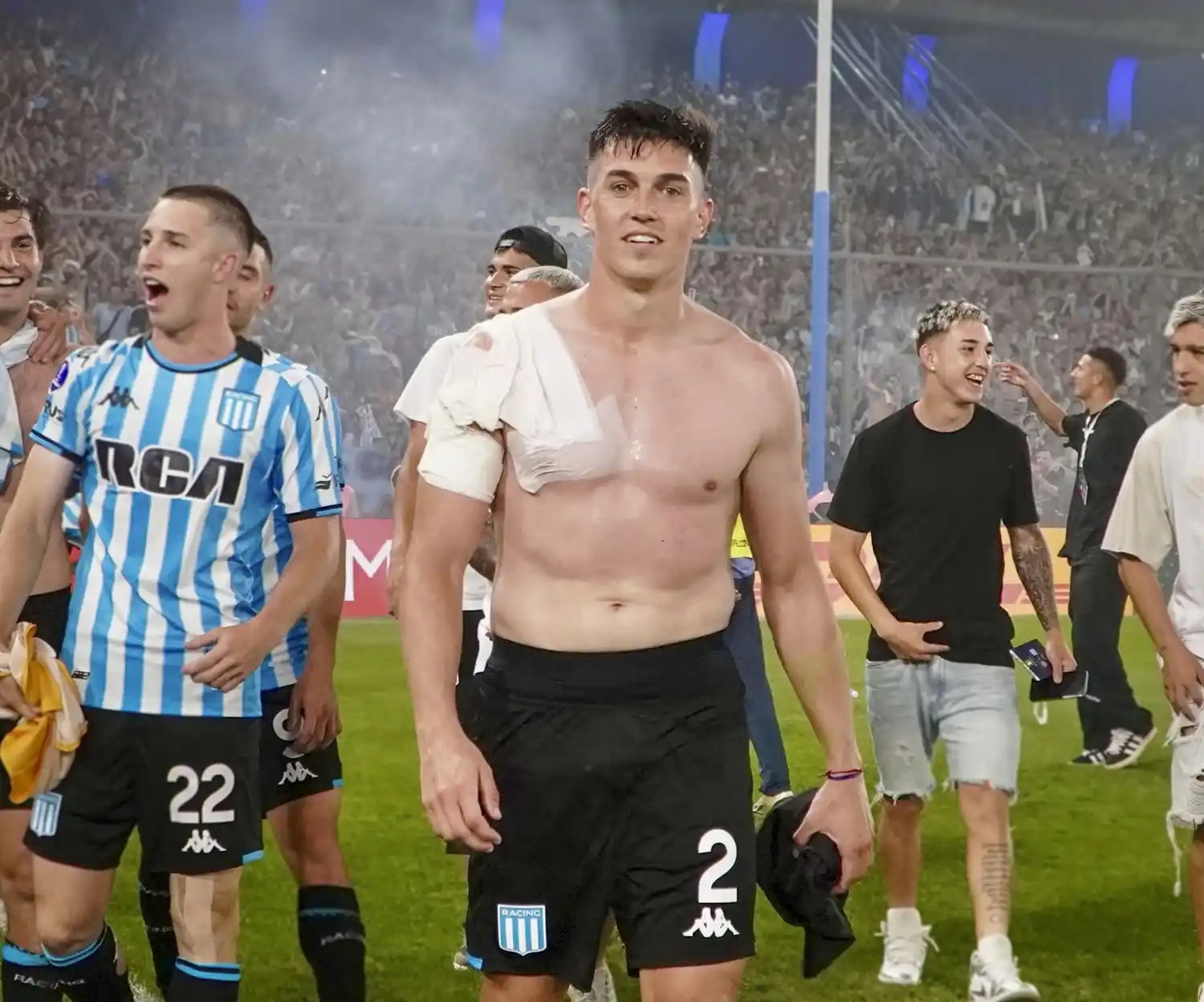 García Basso, exSantamarina, tendrá continuidad en Racing.