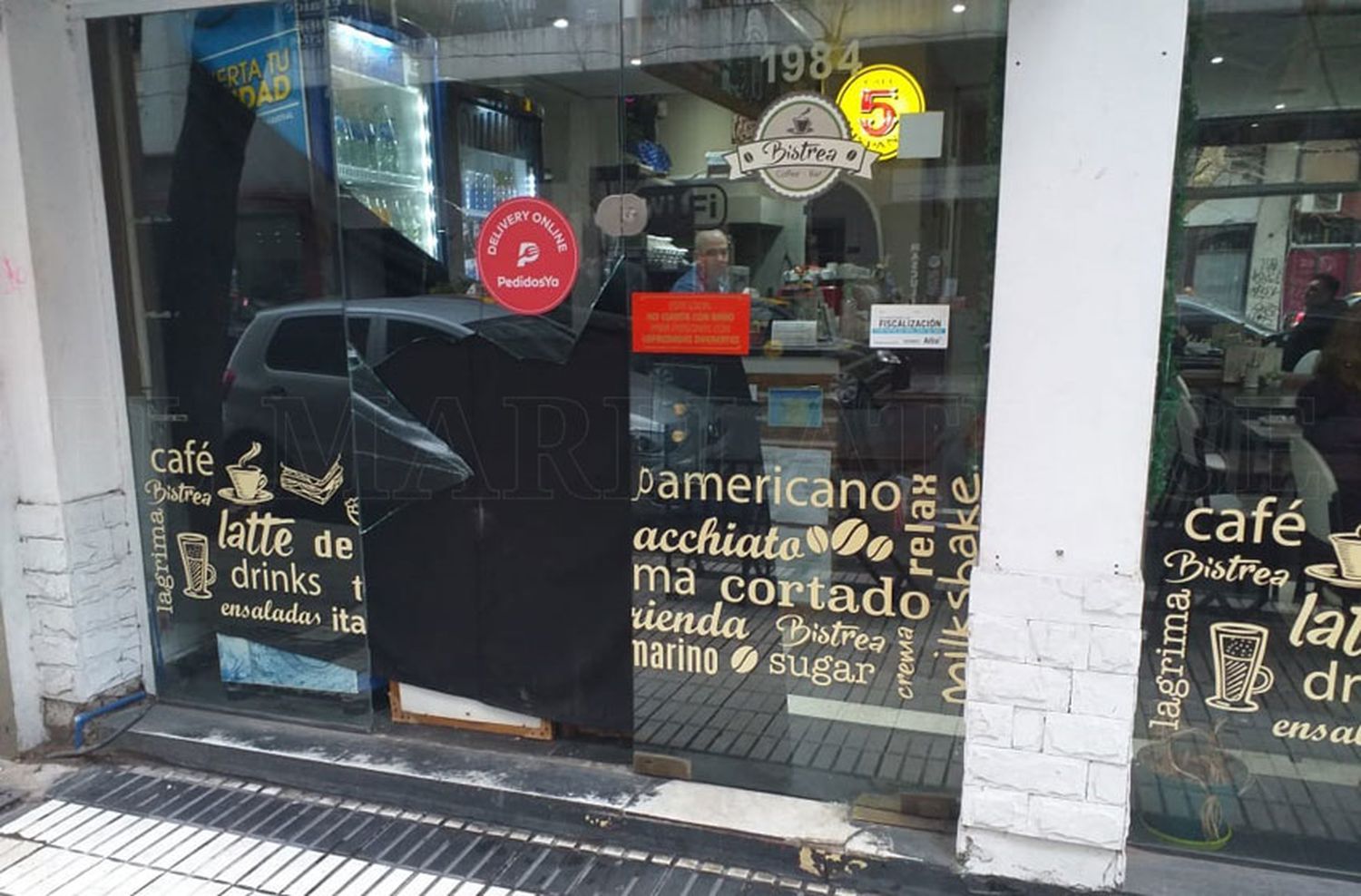 Bar frente a Tribunales sufrió el tercer robo del mes