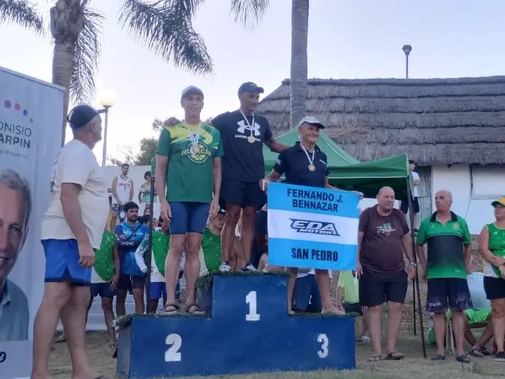 Fernando Bennazar logró el tercer puesto en su categoría en San Javier.