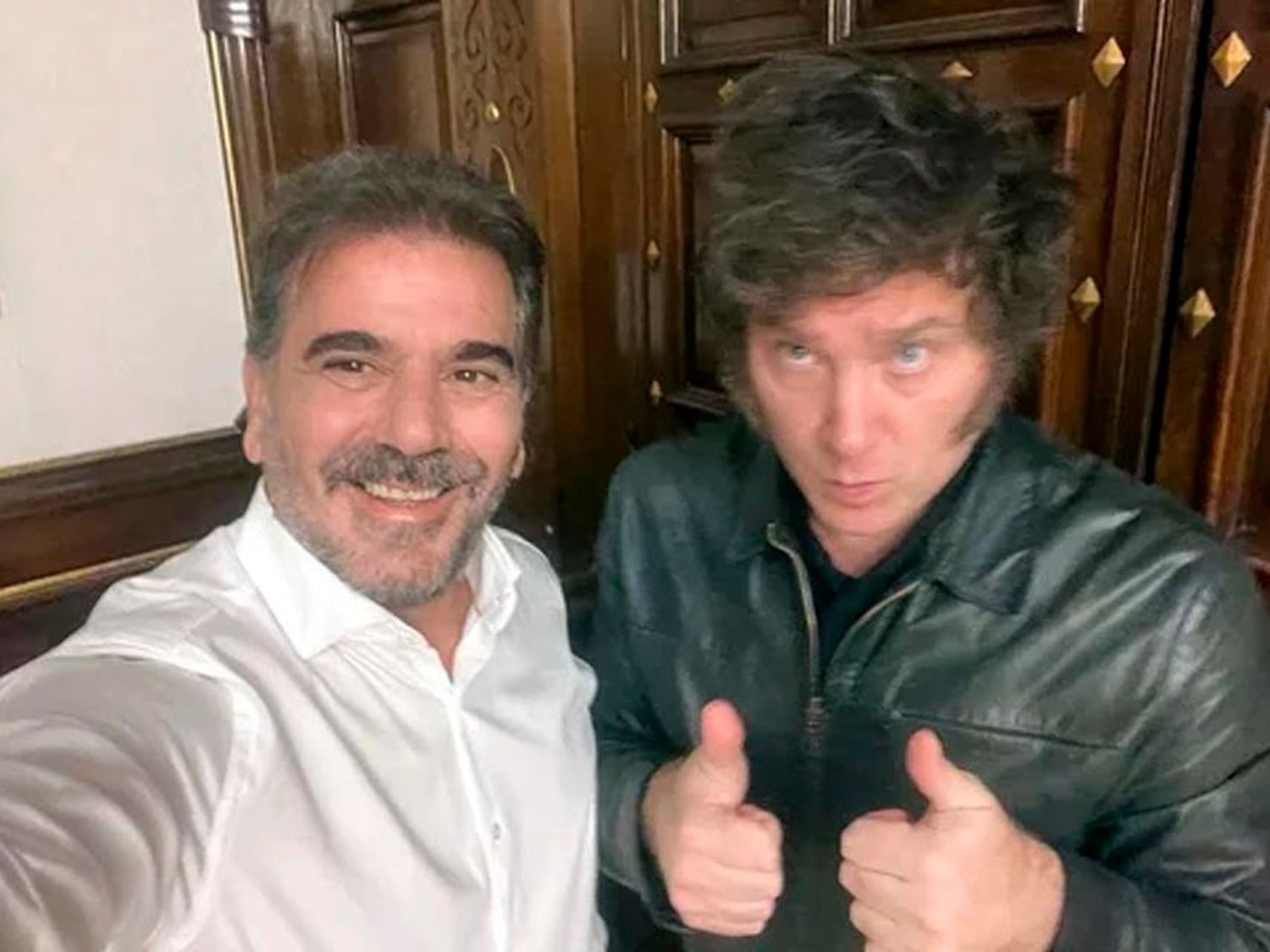 Milei respaldó a Ritondo y aseguró que fue víctima de operaciones por "colaborar" con el gobierno