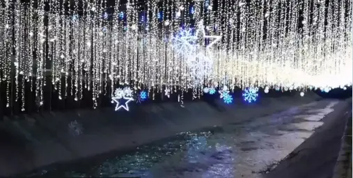 Viral: iluminan la «cloaca» del Guairé y el país en racionamiento
