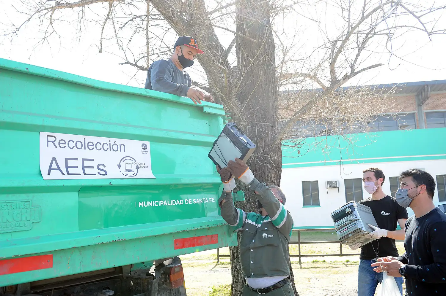 Se recolectaron más de 500 kilos de AEEs en el distrito Noroeste