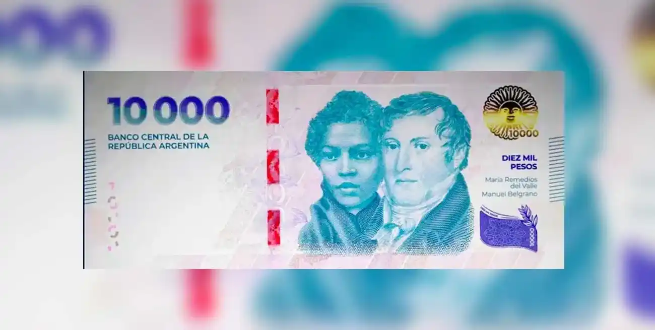 Así luce el billete que pronto llegará a las manos de los argentinos.