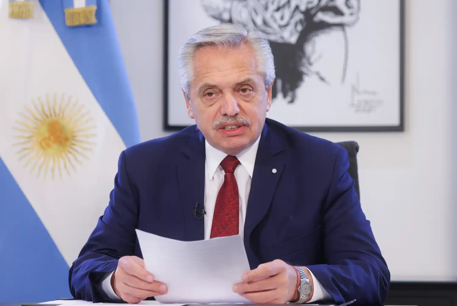 El Presidente reveló que sería blanco de un posible ataque