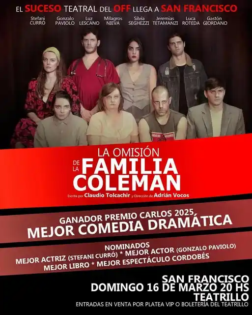 La omisión de la familia coleman