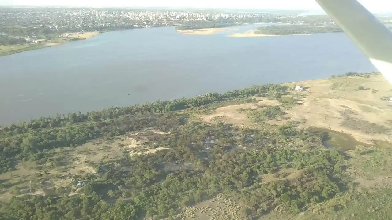 Entre Ríos presta asistencia a Santa Fe para combatir incendios en la vecina provincia