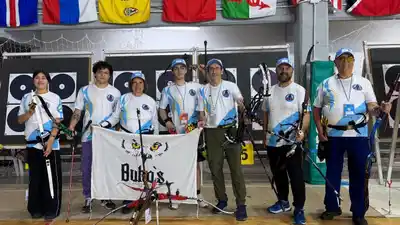 El grupo de Búho's en Santa Clara del Mar.