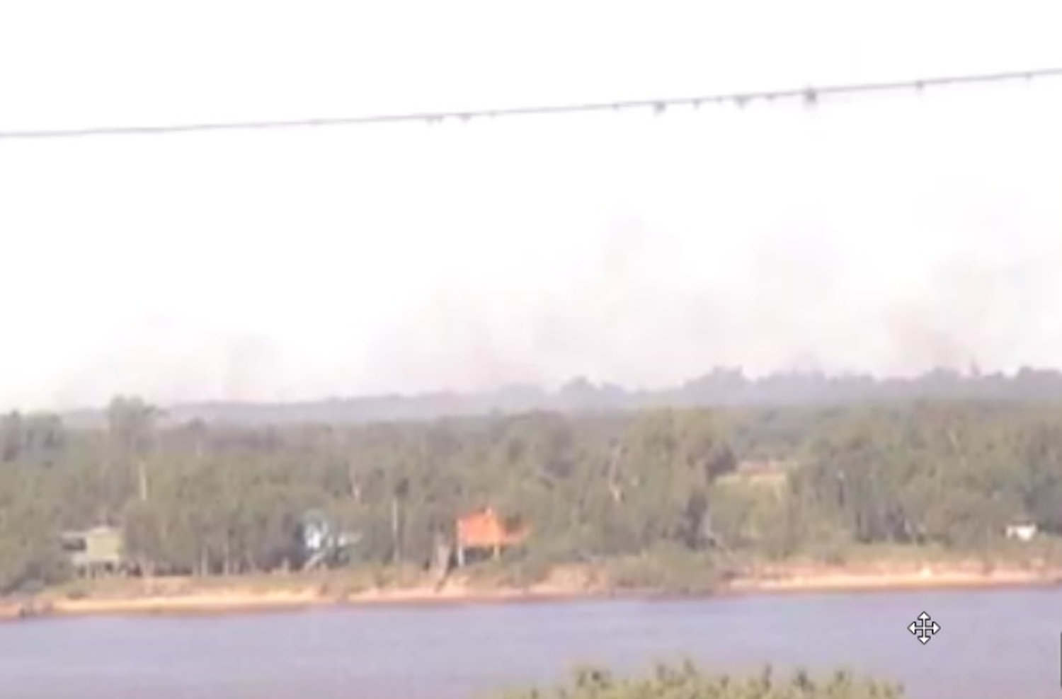 Delta del Paraná: nuevos focos de incendios en las islas frente a Rosario