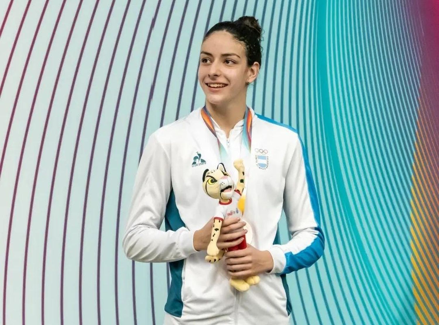 Malena participara de la Copa Mundial de Natación Junior en Israel en el mes de septiembre.