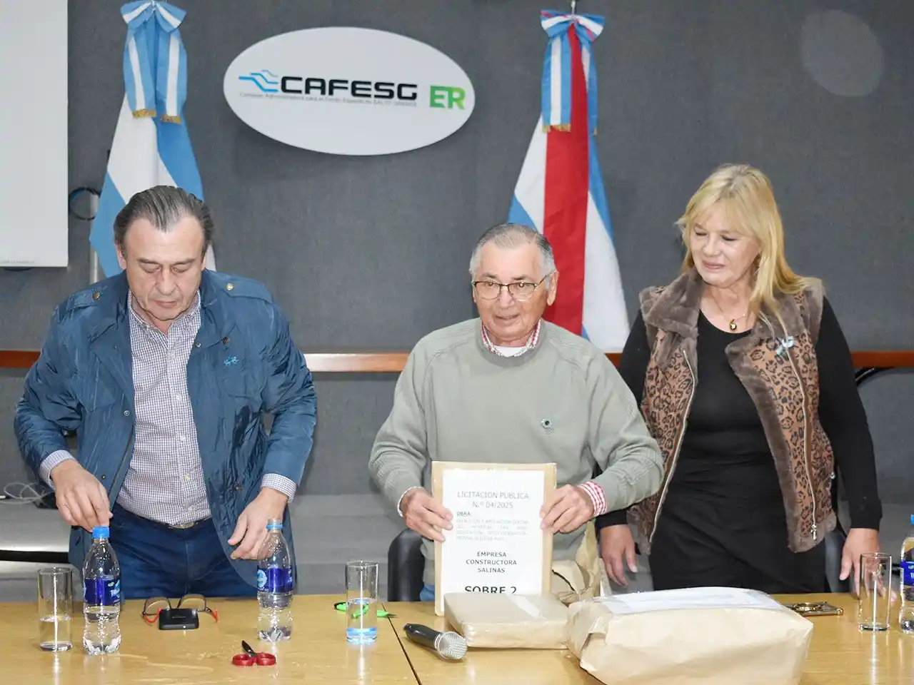 CAFESG financiará obras en el Hospital San José de Federación