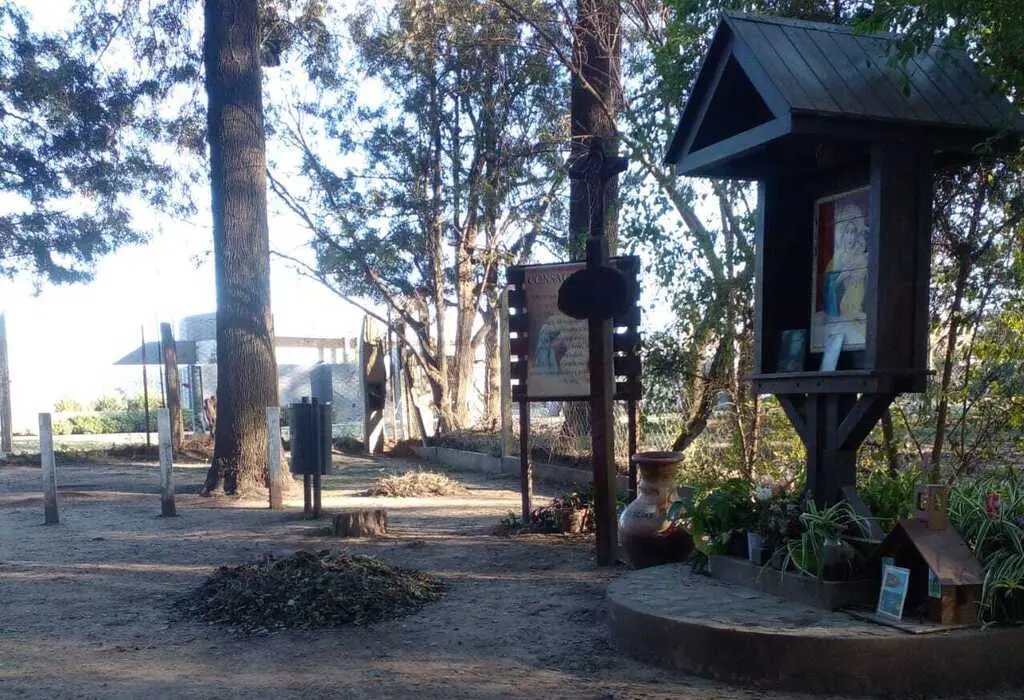 Realizan tareas de higiene y mantenimiento en el "Bosque Besaccia"