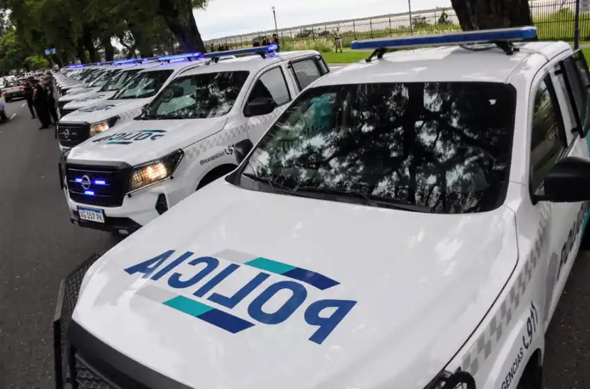 Lucha contra la inseguridad: Javkin y Pullaro recibieron el material de apoyo enviado por Kicillof