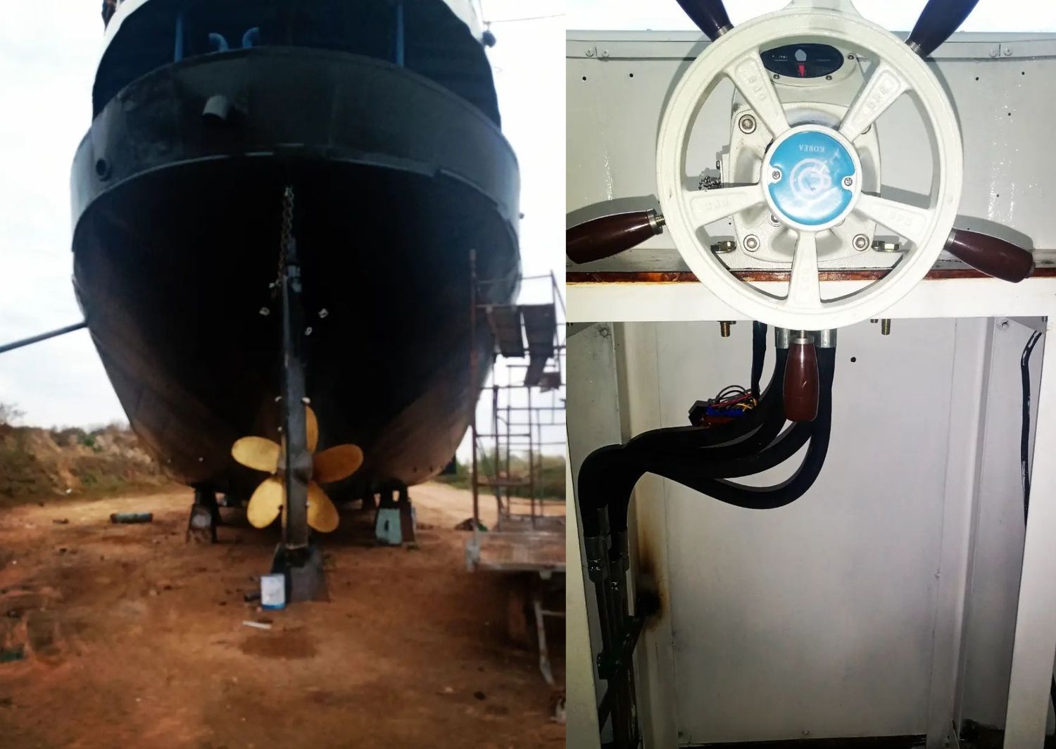 Hidráulica Biscia: la innovación en un barco fue el nuevo desafío