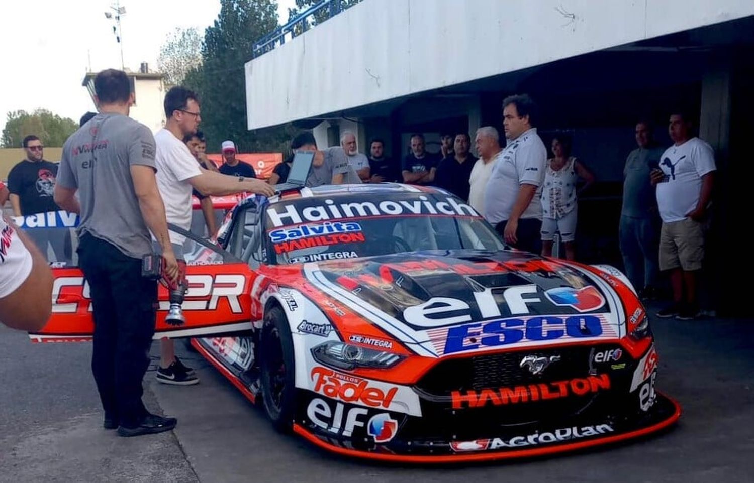 El nuevo Ford Mustang del bicampeón paranaense Mariano Werner