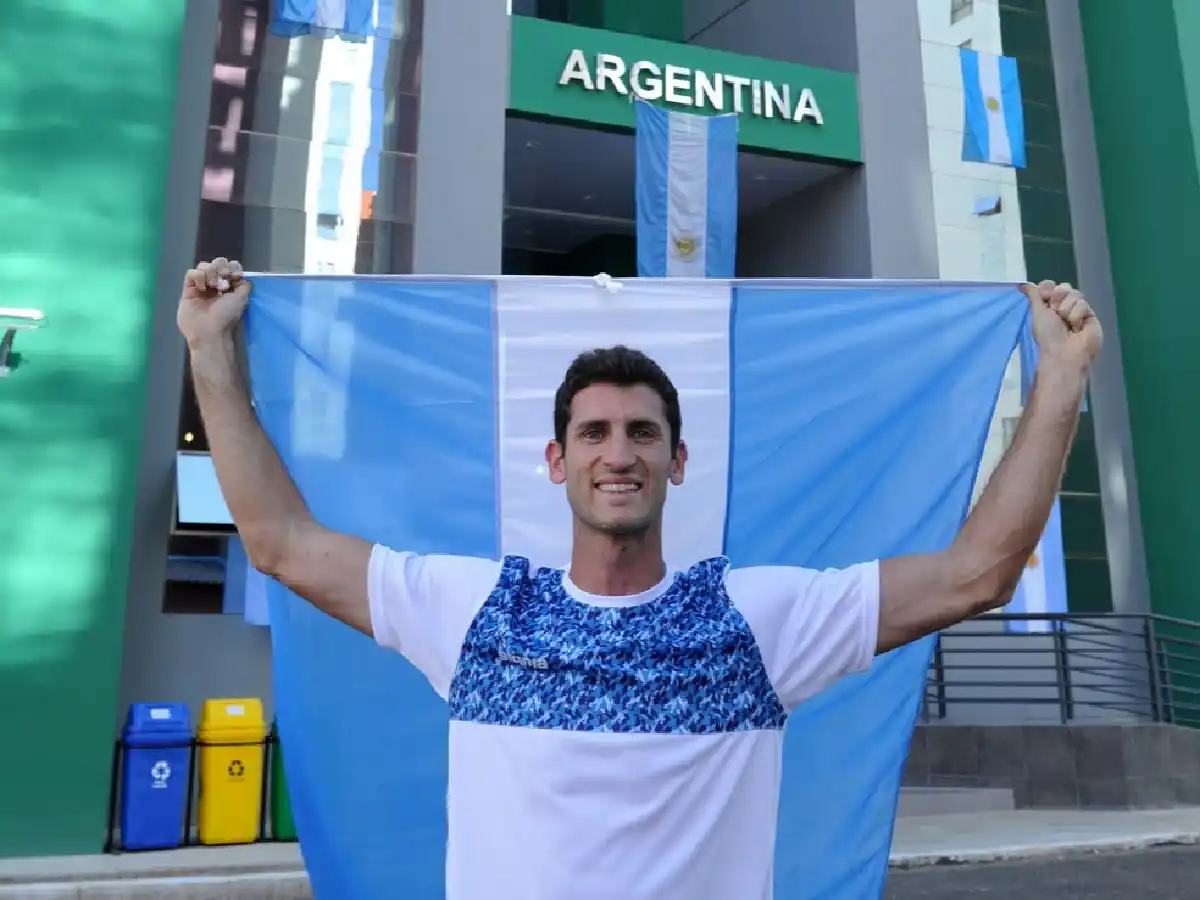 Chiaraviglio logró una medalla de plata en Alemania