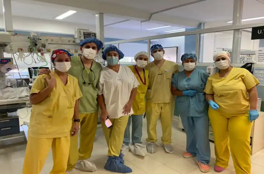 Por primera vez, intervienen a un bebé con hidrocefalia en el hospital de Ezeiza