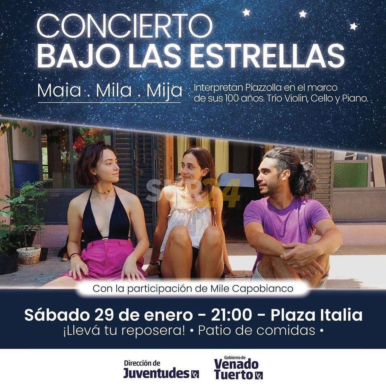 “Concierto bajo las Estrellas” celebra la música de Astor Piazzolla 