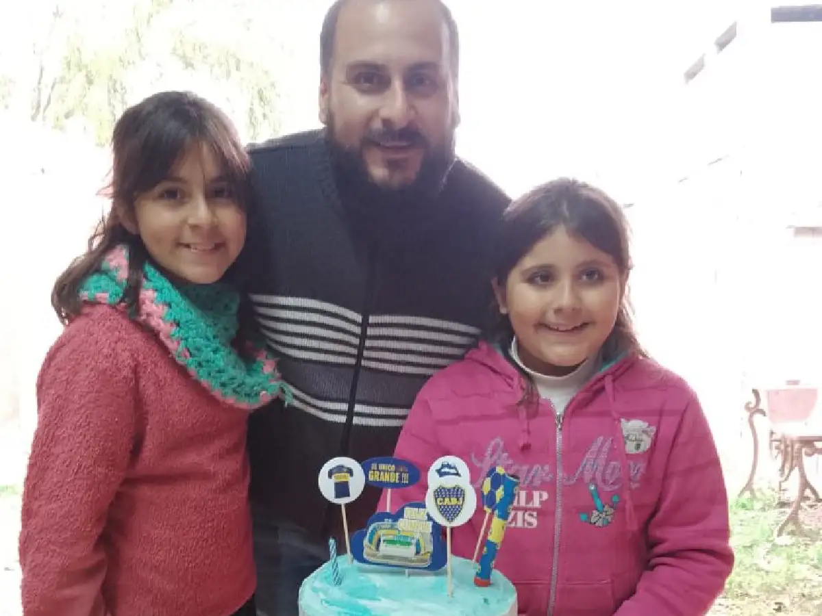 La historia de Santiago, un papá valiente 