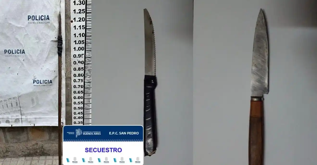 cuchillo y lanza