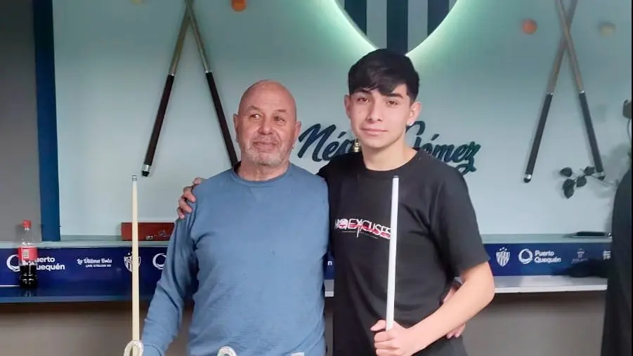 Mario Tellechea y Axel Acosta
