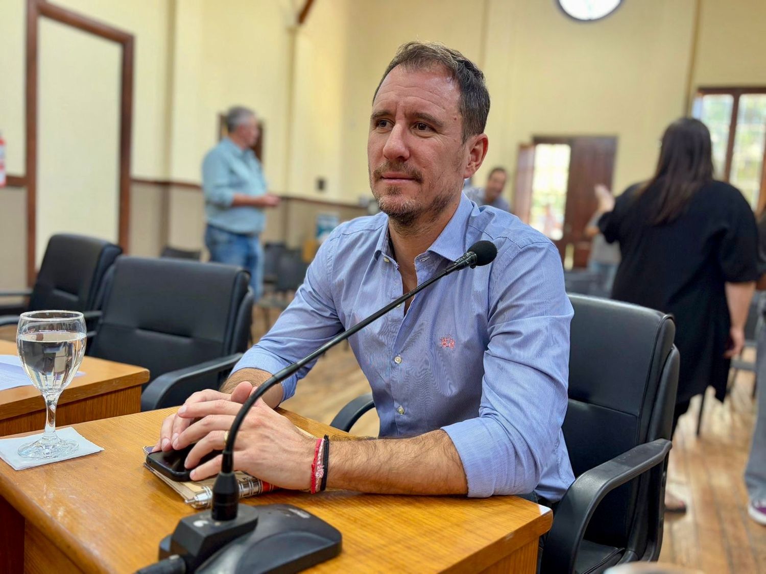Juan Ignacio Pellegrini, candidato a la reelección por Unidos. Foto: Gentileza