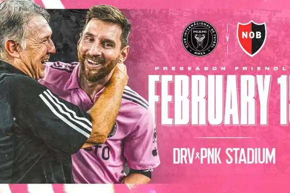 Inter Miami confirmó la disputa de un amistoso de pretemporada ante Newell's