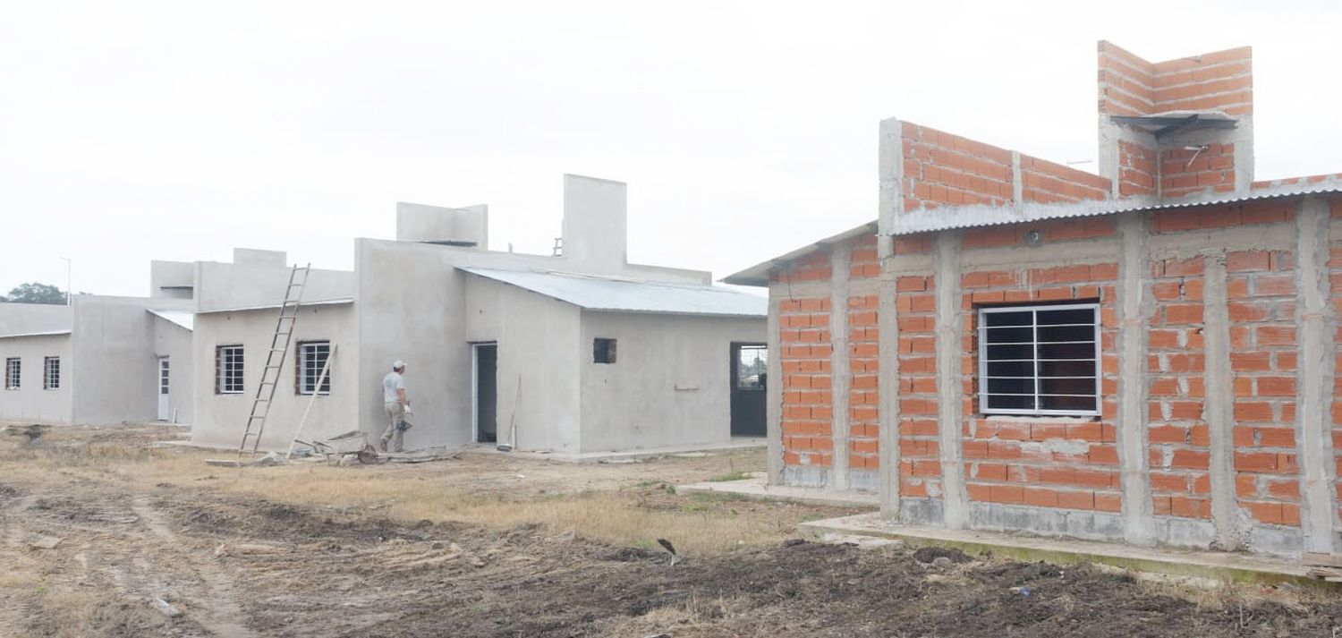 Observaron viviendas que se reactivaron en Concepción del Uruguay