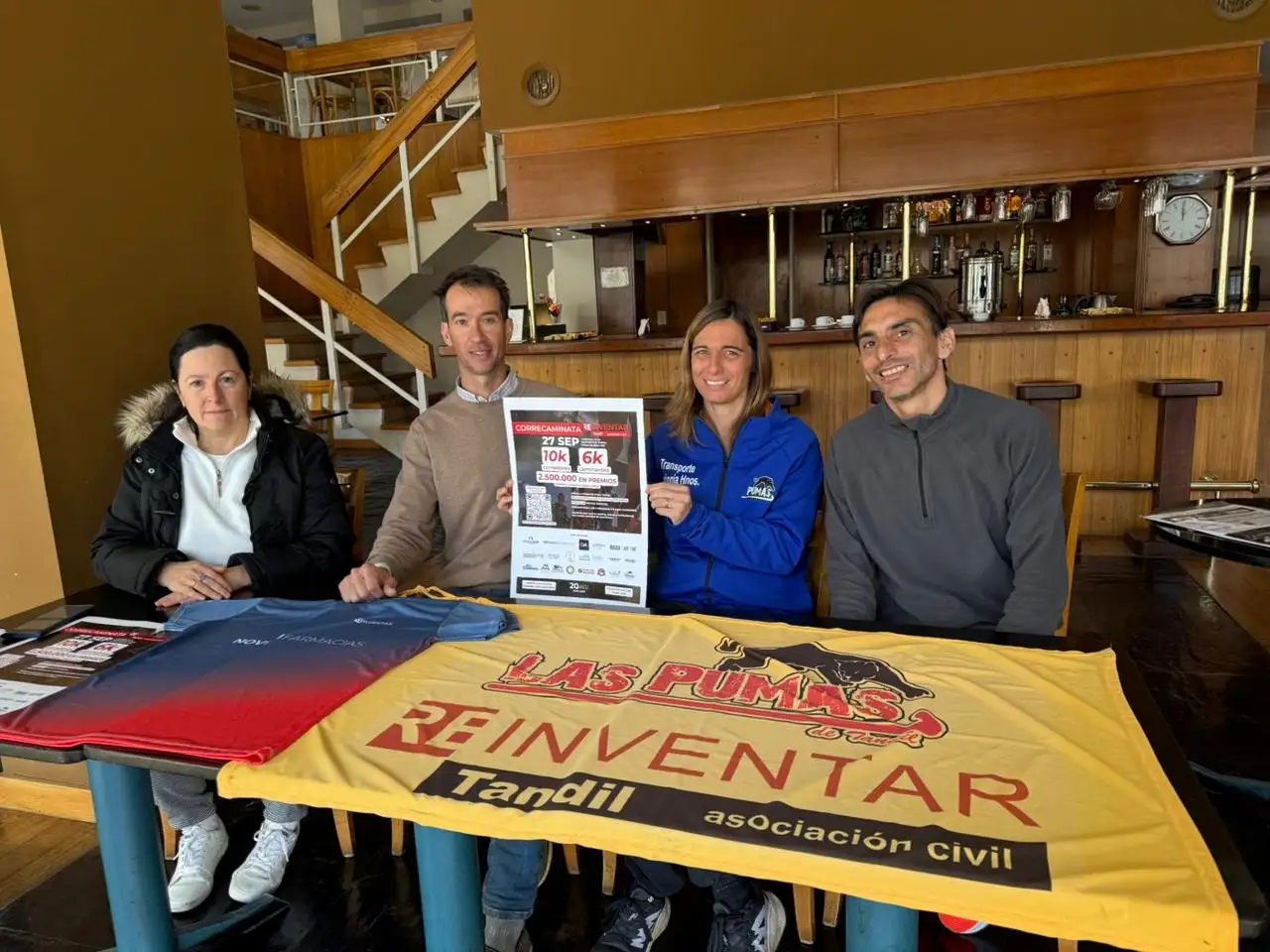 El evento deportivo fue presentado oficialmente en una conferencia de prensa en el Hotel Libertador
