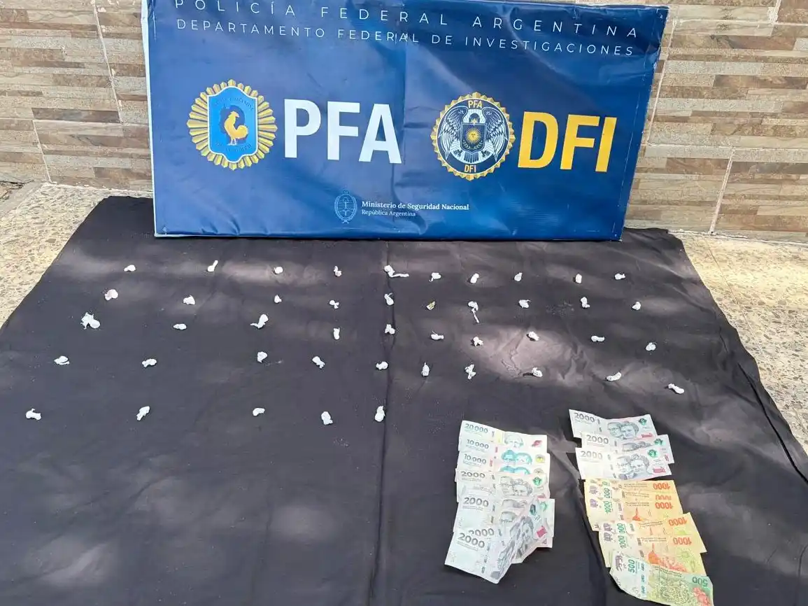 La Policía Federal desbarató un punto de venta de droga y detuvo a tres personas en Concordia