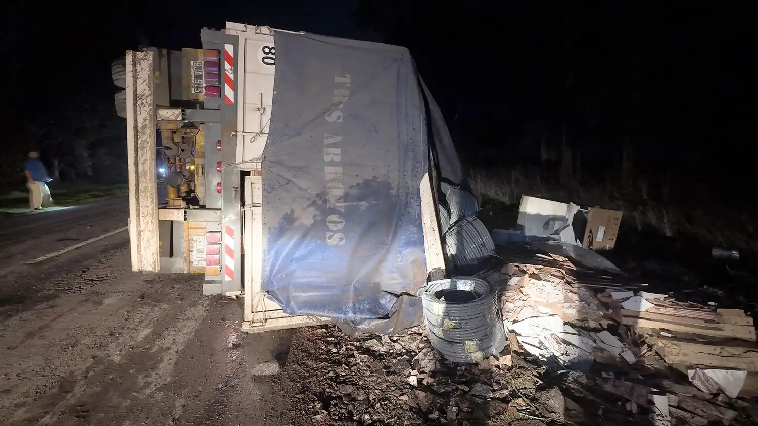 Trabajaron en el lugar, Patrulla Rural, Vial Quequén y Tránsito