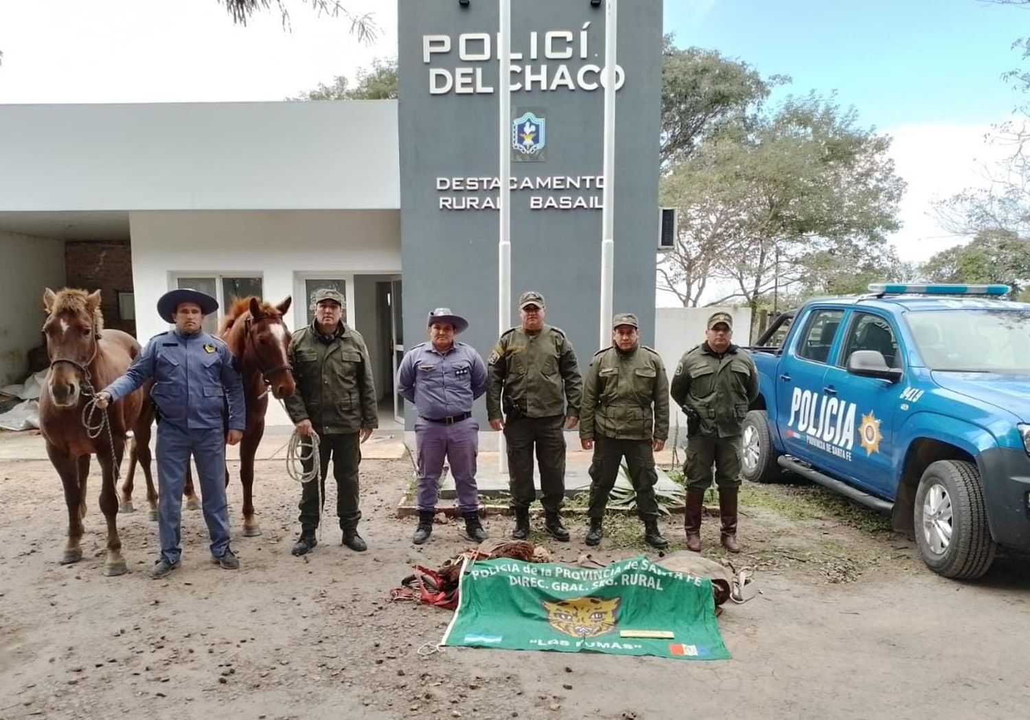 Dos chaqueños detenidos por abigeato en un procedemiento conjunto a las policías de Santa Fe y Chaco