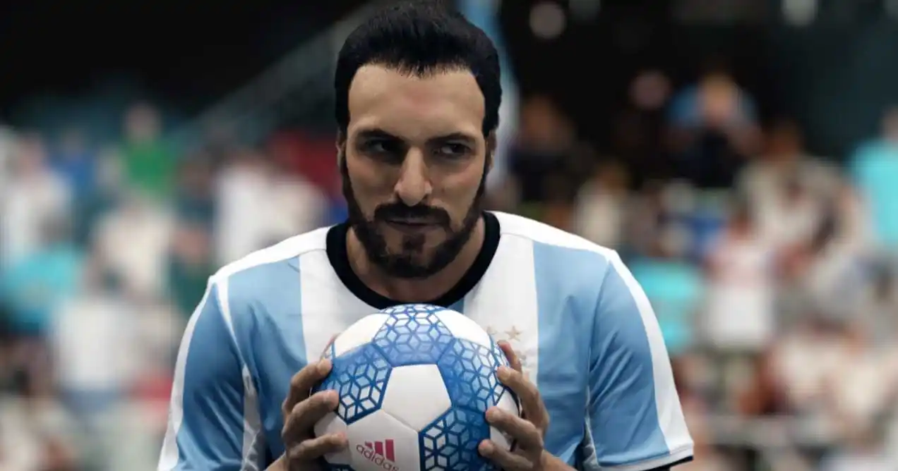 Martín Bossi caracteriza a Gonzalo "Pipita" Higuain