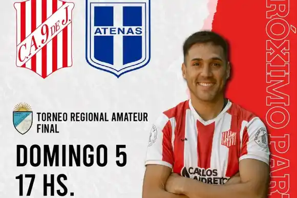 Días y horarios confirmados para las finales del Regional Amateur