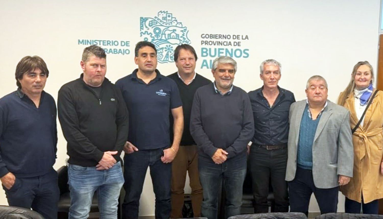 Uthgra Necochea dijo presente en la reunión con el Ministro de Trabajo provincial en La Plata