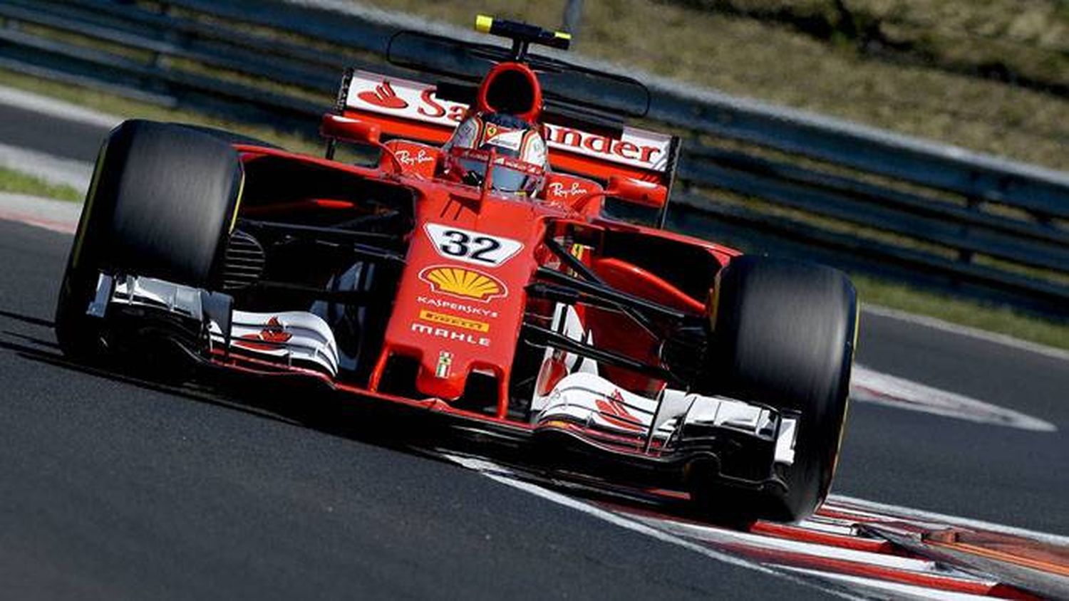 Ferrari salió a pista después de tres meses y medio
